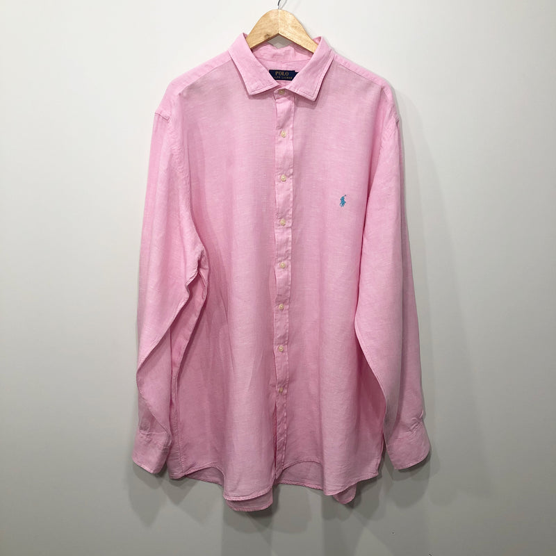 Polo Ralph Lauren Linen Shirt (3XL/TALL)