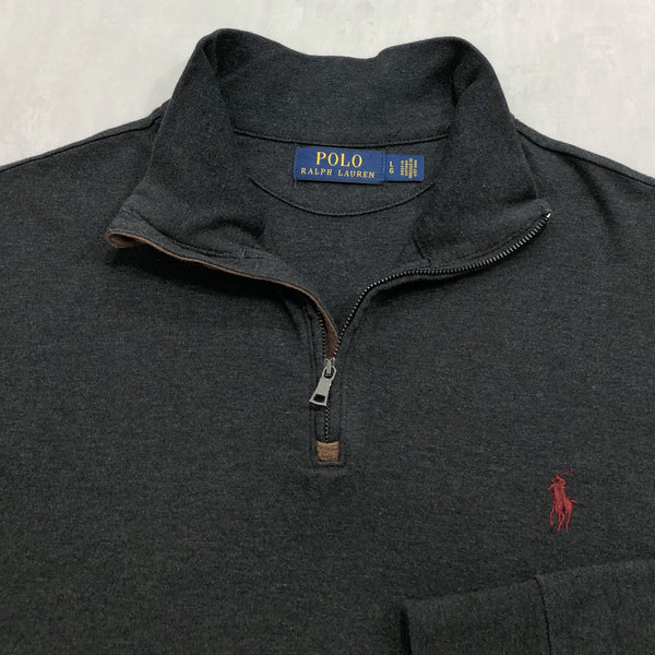 Polo Ralph Lauren Quarter Zip Sweatshirt (M/SHORT)