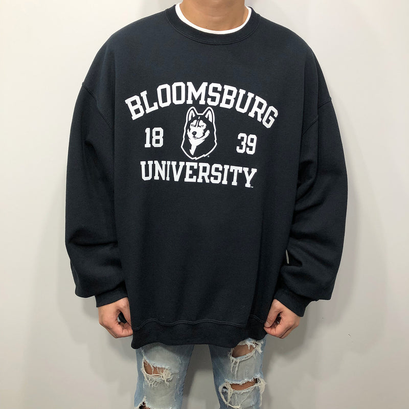 Jerzees Fleeced Sweatshirt Bloomsburg Huskies (2XL)