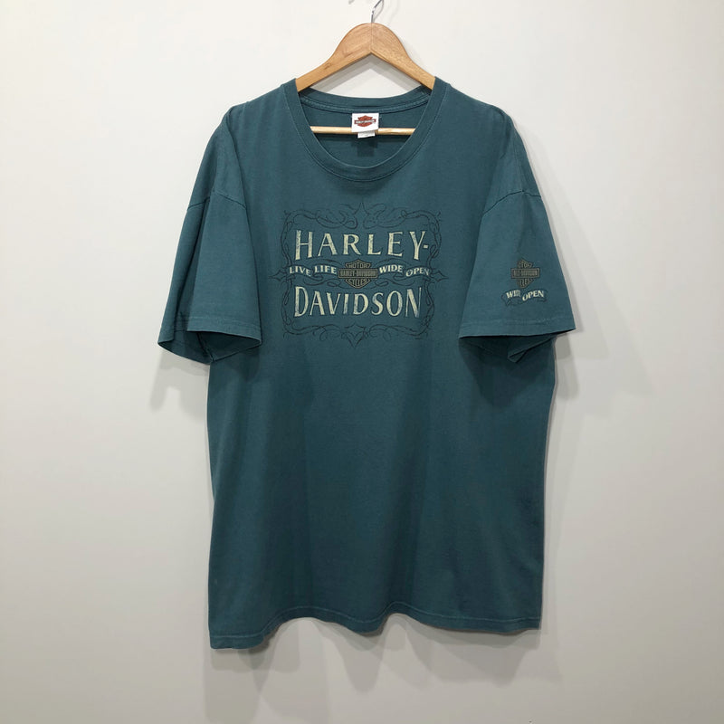 Harley Davidson T-Shirt Port Charlotte Florida (2XL/TALL)