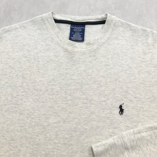 Polo Ralph Lauren Mini Waffle T-Shirt Long Sleeved (M)