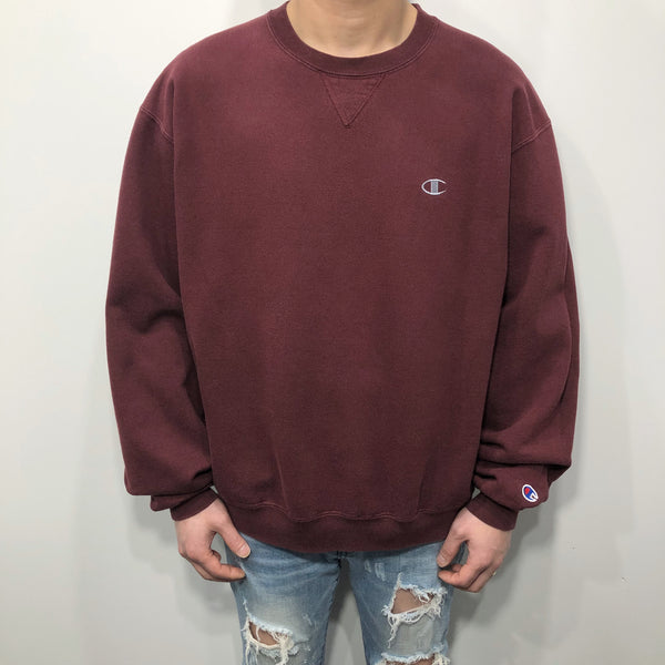 Champion Fleeced Sweatshirt (M/SHORT)