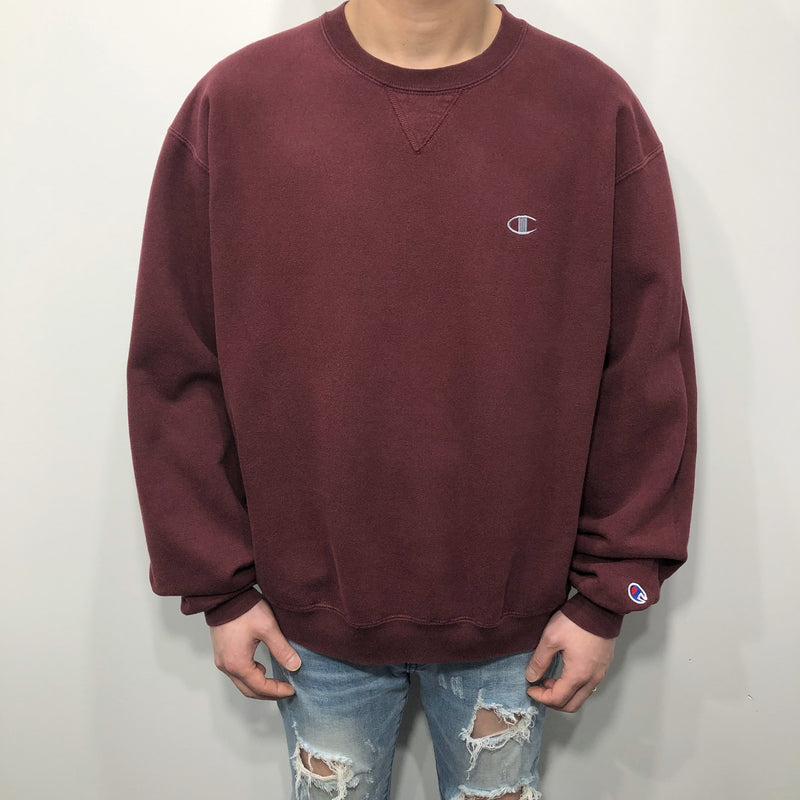 Champion Fleeced Sweatshirt (M/SHORT)