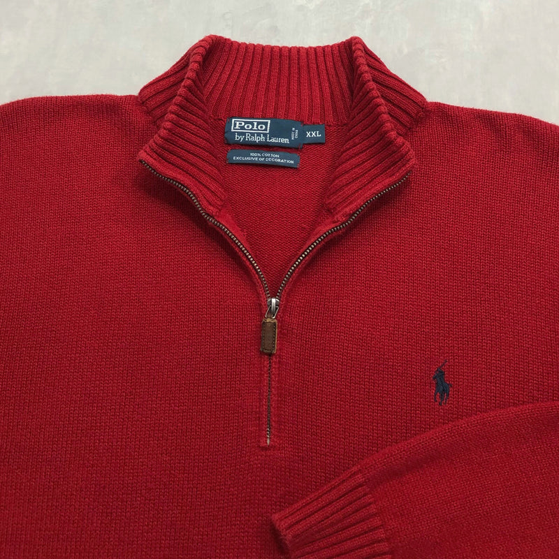 Polo Ralph Lauren Knit Quarter Zip (2XL)