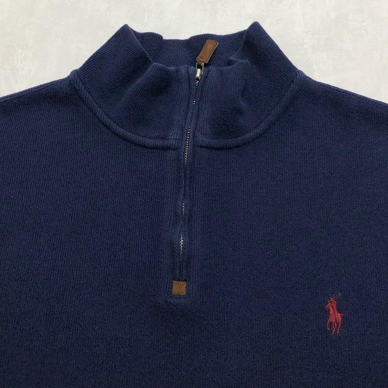 Polo Ralph Lauren Knit Quarter Zip (XL/SHORT)