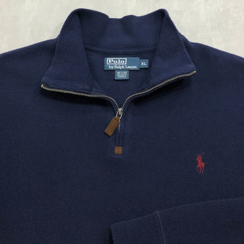 Polo Ralph Lauren Knit Quarter Zip (XL/SHORT)