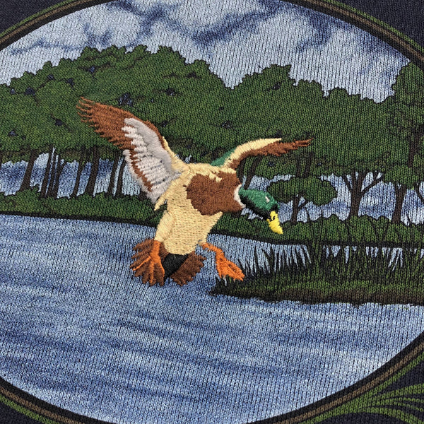 Vintage Sweatshirt Ducks Unlimited USA (L/SHORT)