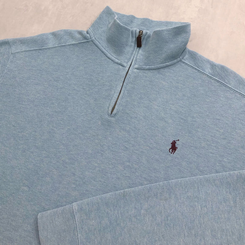 Polo Ralph Lauren Knit Quarter Zip (XL/SHORT)