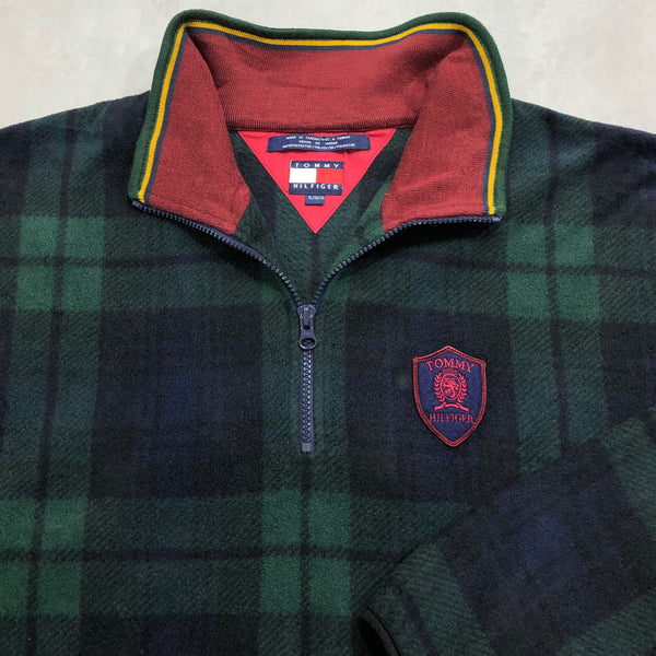 Vintage Tommy Hilfiger Fleeced Quarter Zip (XL/BIG)