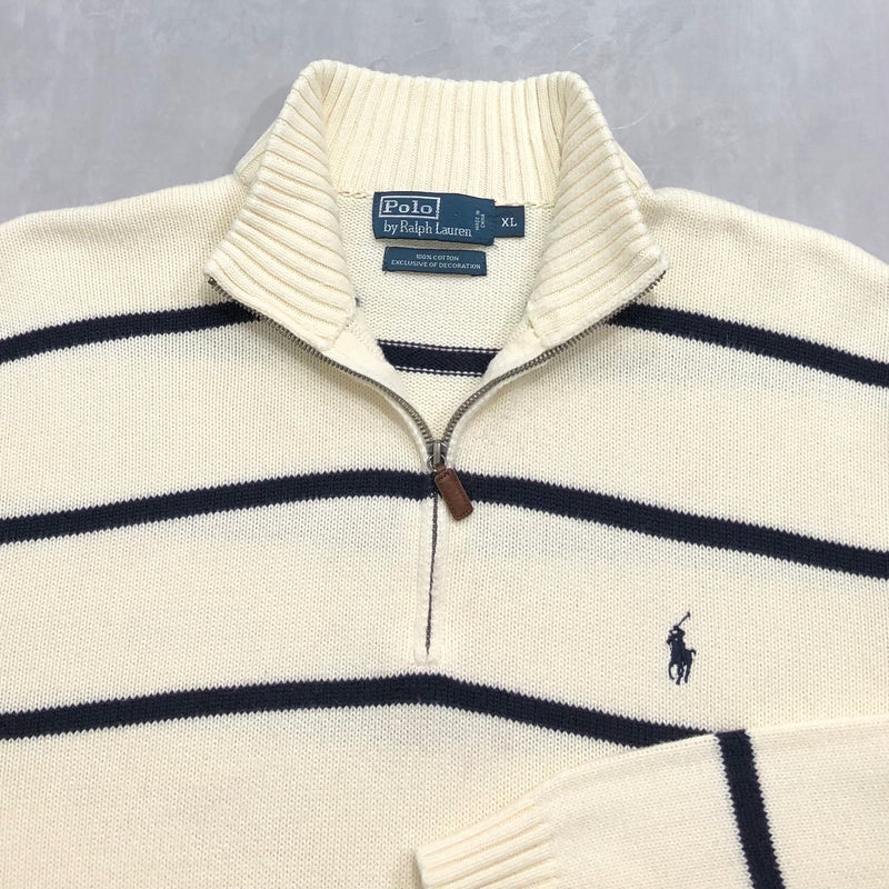 Polo Ralph Lauren Knit Quarter Zip (L/BIG/SHORT)