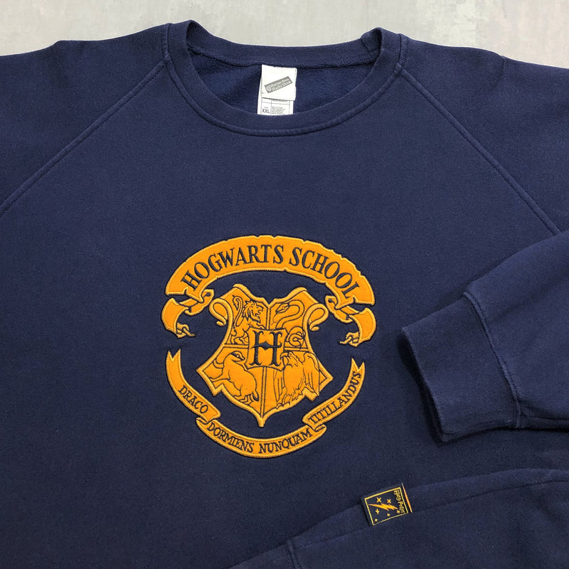 Warner Bros Fleeced Sweatshirt Harry Potter Hogwarts School (2XL)