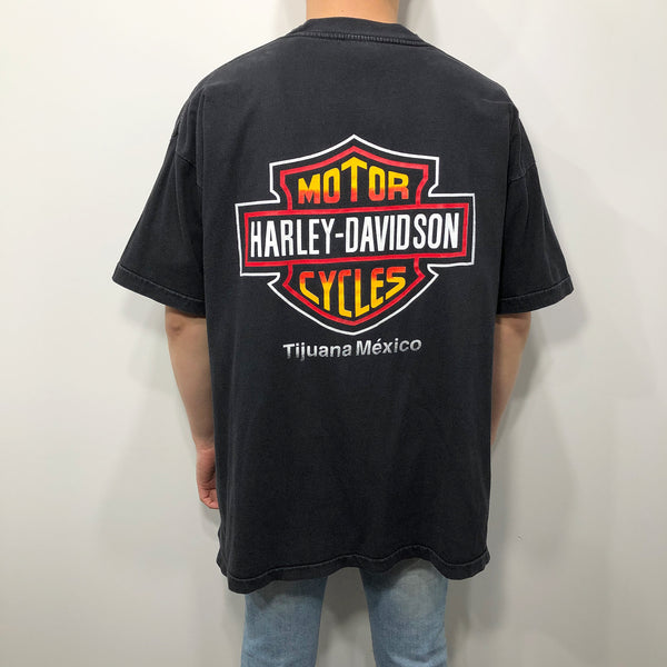 Vintage T-Shirt Harley Davidson Tijuana Mexico (XL)