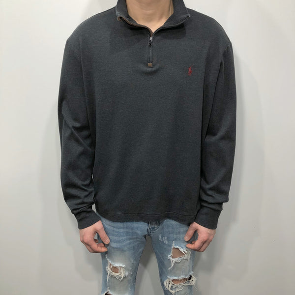 Polo Ralph Lauren Quarter Zip Sweatshirt (M/SHORT)