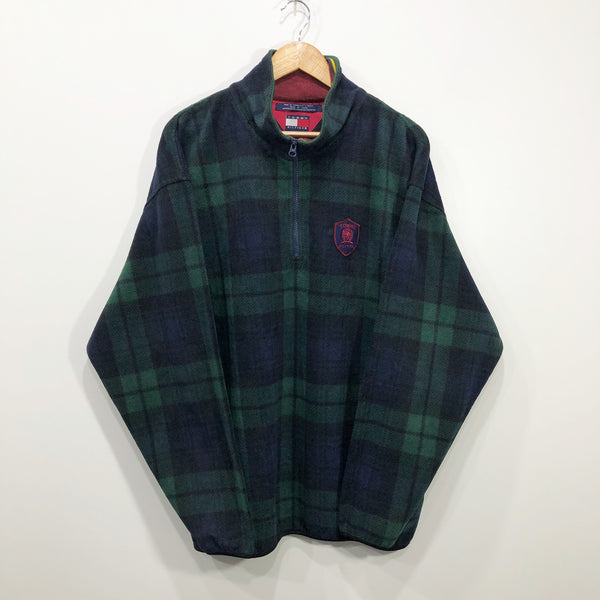 Vintage Tommy Hilfiger Fleeced Quarter Zip (XL/BIG)