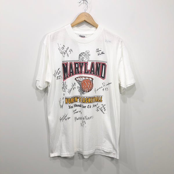 Vintage T-Shirt Maryland Uni Basketball Terrapins USA (L)