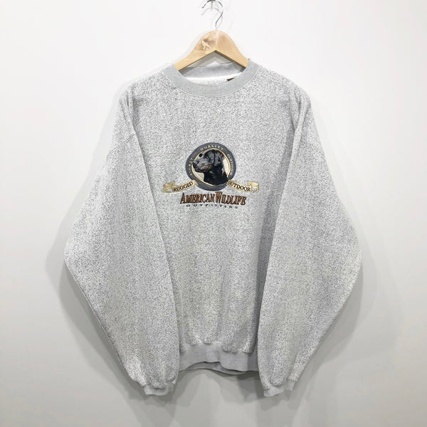 Vintage Sweatshirt American Wildlife (L)