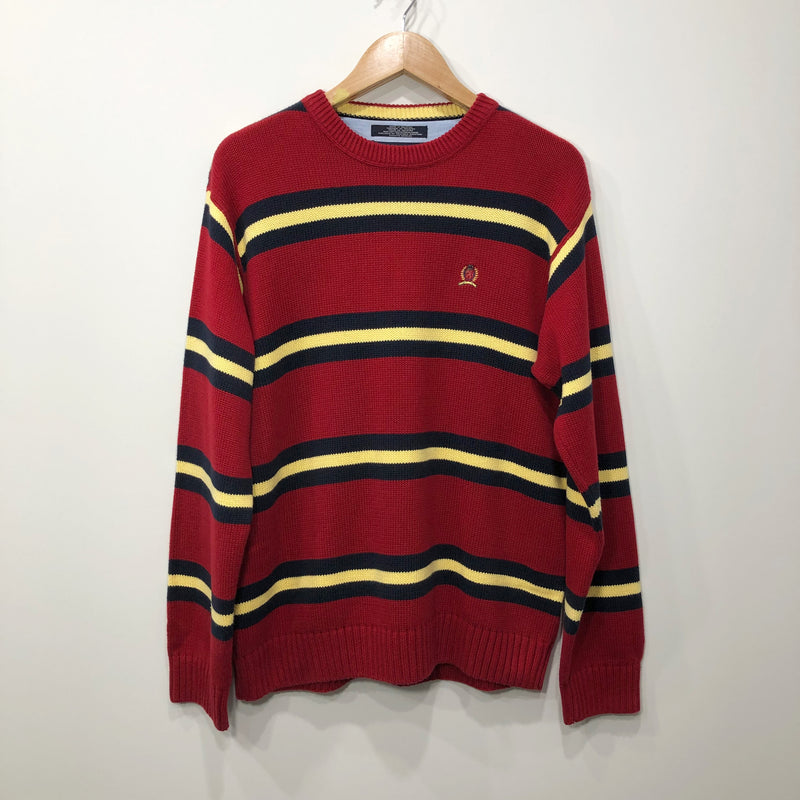 Tommy Hilfiger Knit Sweater Lion Crest Logo (L)