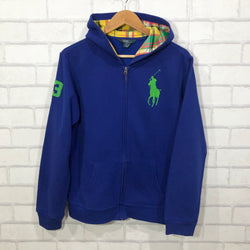Polo Ralph Lauren Fleeced Sweatshirt Hoodie Zip (W/L)