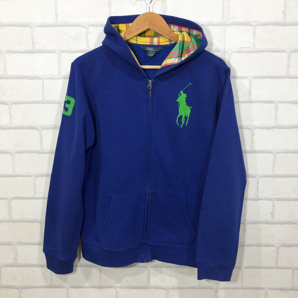 Polo Ralph Lauren Fleeced Sweatshirt Hoodie Zip (W/L)