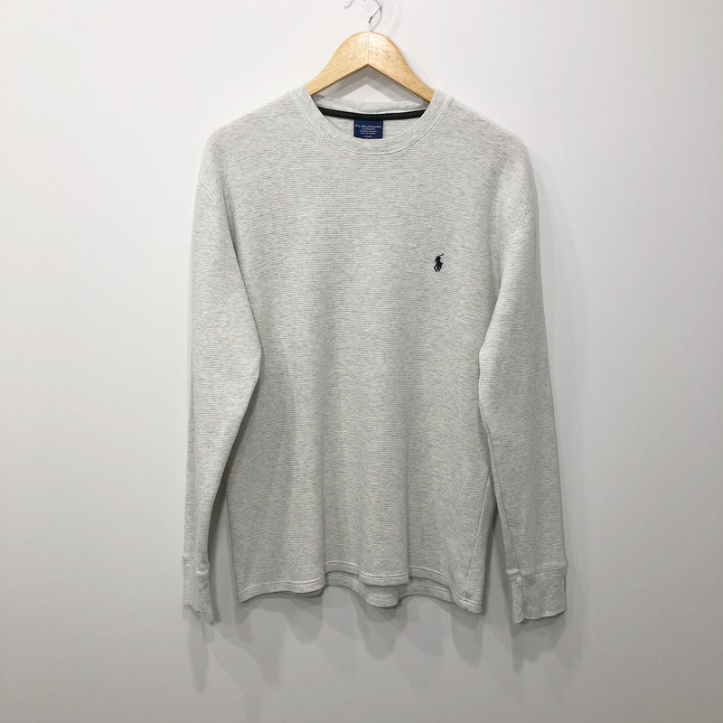 Polo Ralph Lauren Mini Waffle T-Shirt Long Sleeved (M)