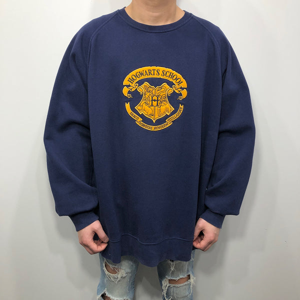 Warner Bros Fleeced Sweatshirt Harry Potter Hogwarts School (2XL)