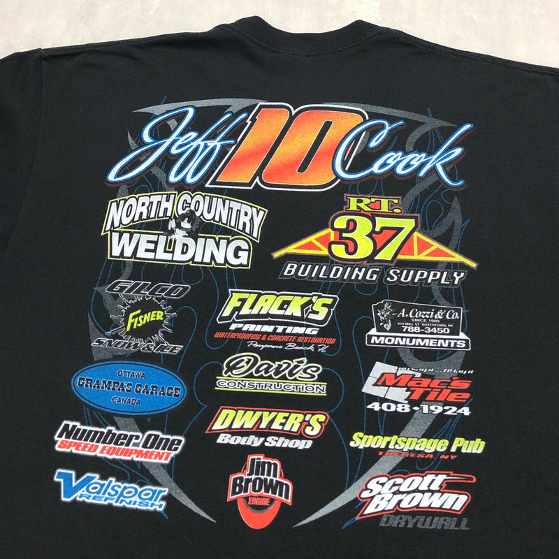 Jerzees T-Shirt Empire Super Sprints #10 Jeff Cook (XL)