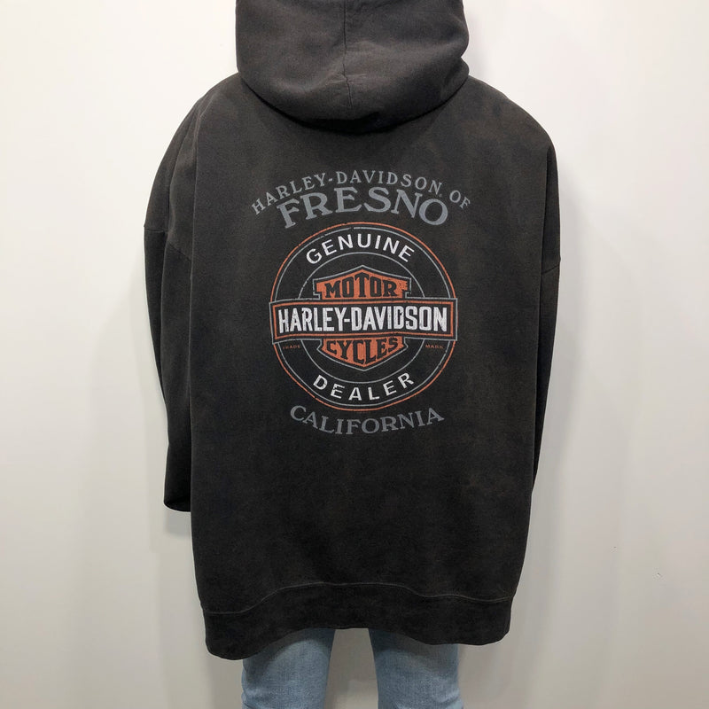 Harley Davidson Hoodie Fresno California (3XL)
