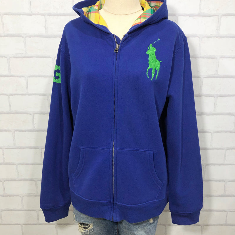 Polo Ralph Lauren Fleeced Sweatshirt Hoodie Zip (W/L)