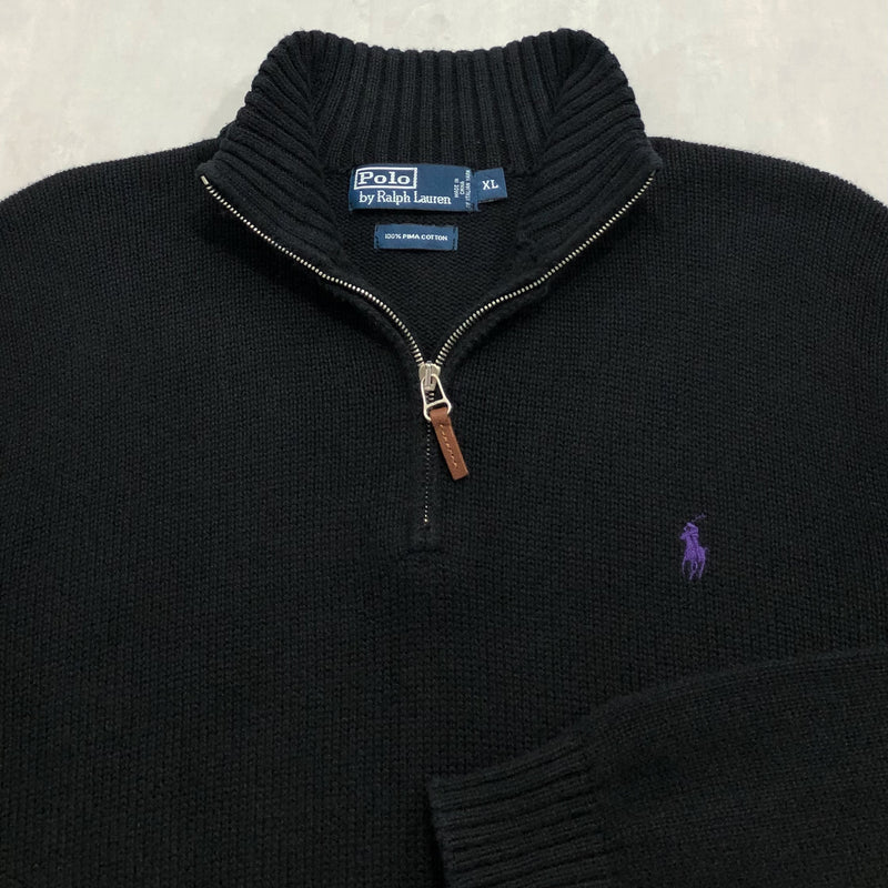 Polo Ralph Lauren Knit Quarter Zip (L/SHORT)