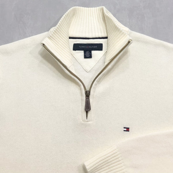 Tommy Hilfiger Knit Quarter Zip (XS-S)