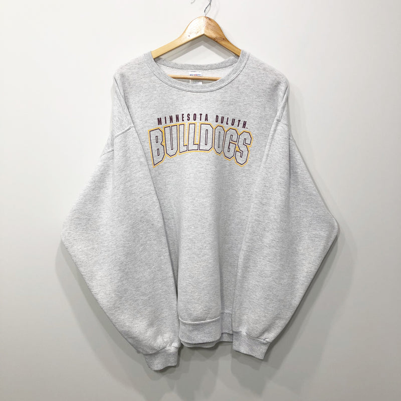 Jerzees Fleeced Fleeced Sweatshirt Minnesota Uni Bulldogs (XL)