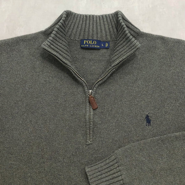 Polo Ralph Lauren Knit Quarter Zip (L/SHORT)
