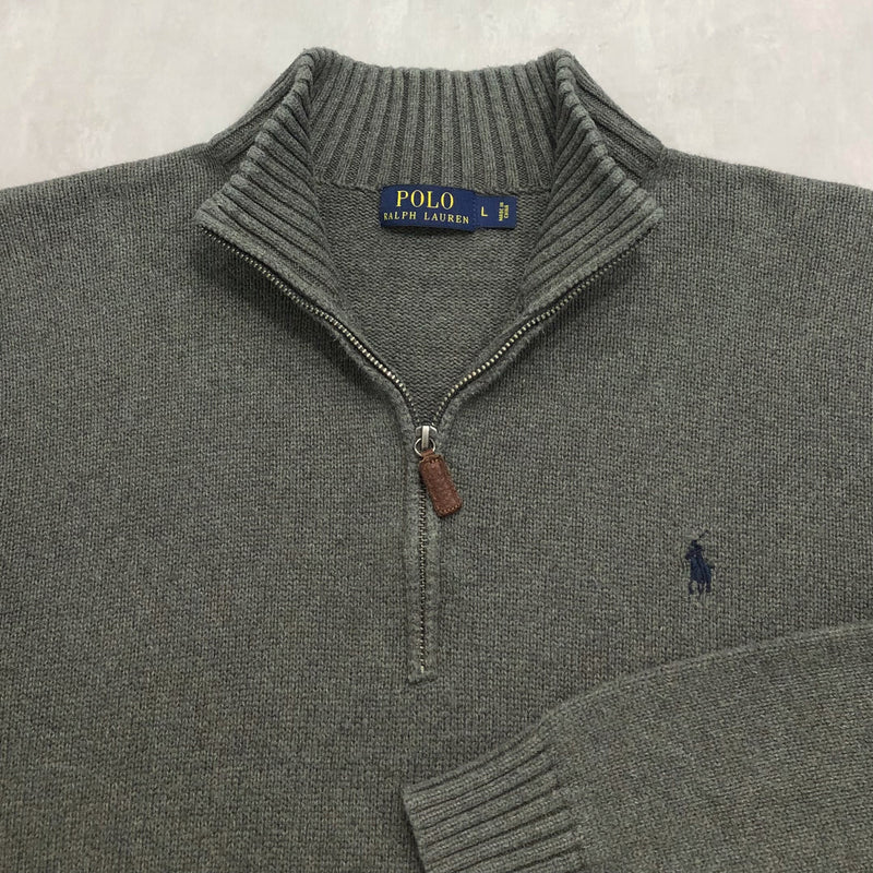Polo Ralph Lauren Knit Quarter Zip (L/SHORT)