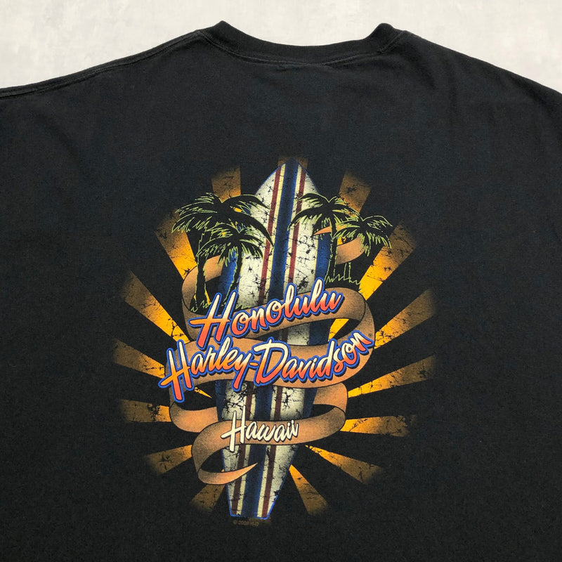 Harley Davidson T-Shirt Honolulu Hawaii USA (2XL/TALL)