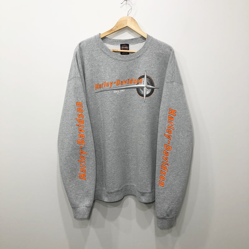 Harley Davidson Sweatshirt 2000-2001 Conway New Hampshire USA (2XL)
