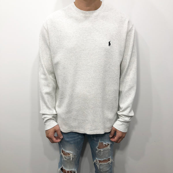 Polo Ralph Lauren Mini Waffle T-Shirt Long Sleeved (M)