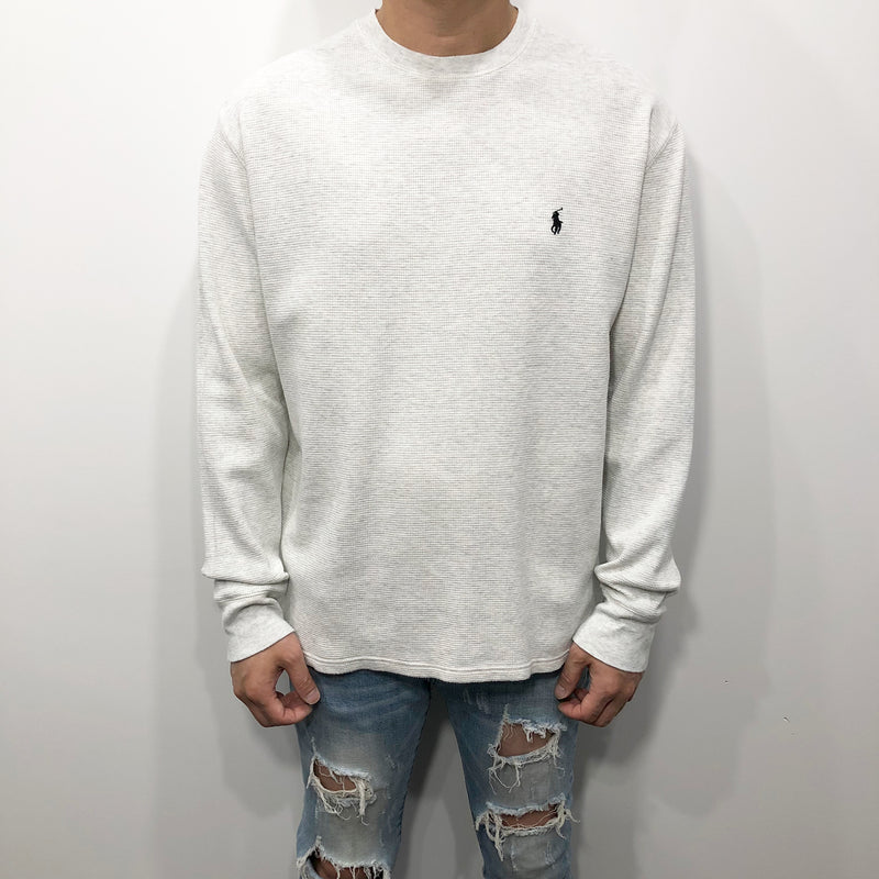 Polo Ralph Lauren Mini Waffle T-Shirt Long Sleeved (M)