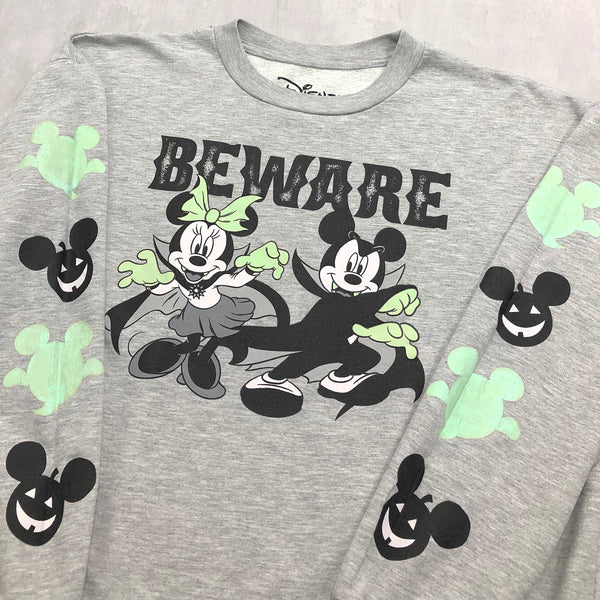 Disney Sweatshirt Mickey & Minnie Beware (W/L)