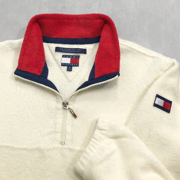 Vintage Tommy Hilfiger Fleeced Quarter Zip (M)