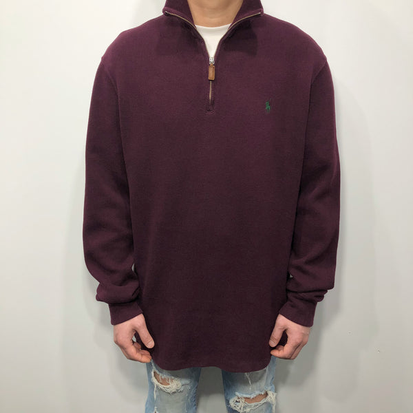 Polo Ralph Lauren Knit Quarter Zip (M/TALL)