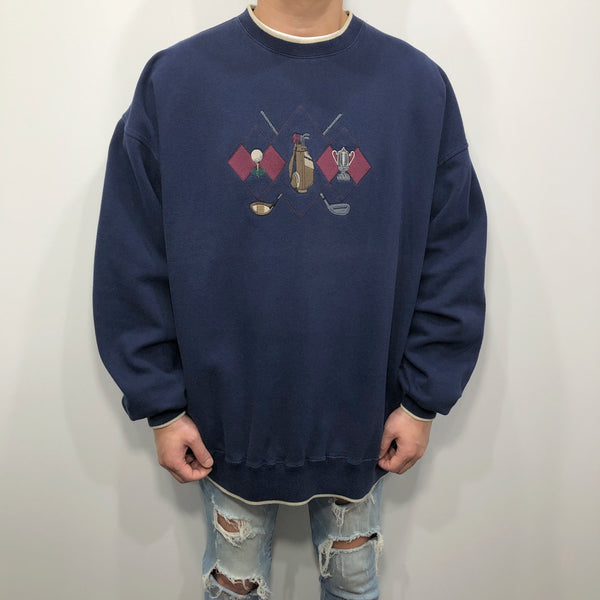 Vintage Sweatshirt Golf (2XL)