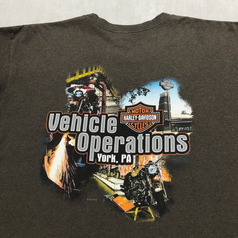 Harley Davidson T-Shirt York Pennsylvania USA (2XL)