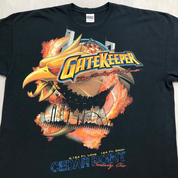 Gildan T-Shirt GateKeeper Winged Roller Coaster (2XL)