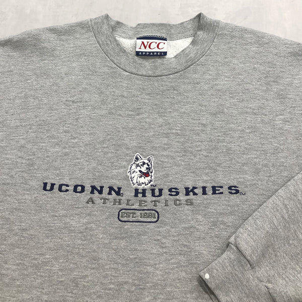 Vintage Sweatshirt Connecticut Uni Huskies (L)