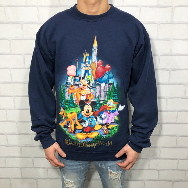 Disney Fleeced Sweatshirt Walt Disney World (XS)