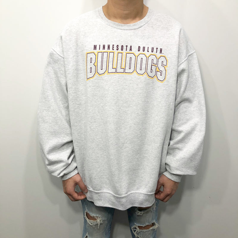 Jerzees Fleeced Fleeced Sweatshirt Minnesota Uni Bulldogs (XL)