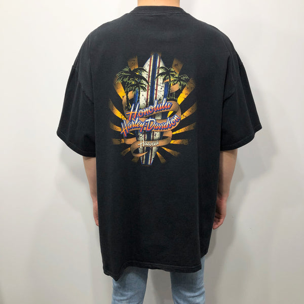 Harley Davidson T-Shirt Honolulu Hawaii USA (2XL/TALL)