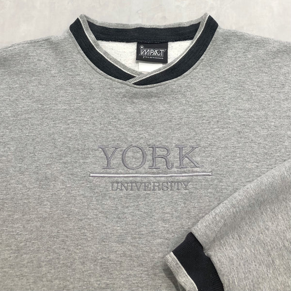 Vintage Sweatshirt York Uni (2XL/BIG)