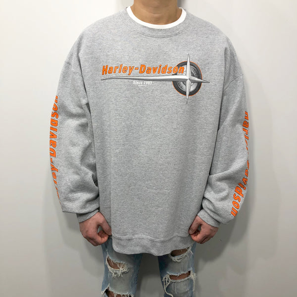 Harley Davidson Sweatshirt 2000-2001 Conway New Hampshire USA (2XL)