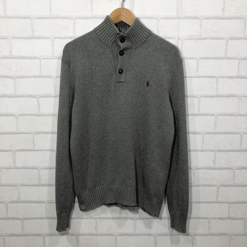 Polo Ralph Lauren Knit Button Pullover (M)